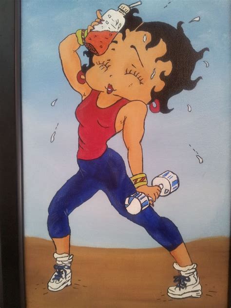 Pictures Of Betty Boop Exercising Betty Boop Workout By Fran White