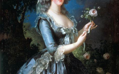 v ersacrum Élisabeth Vigée Le Brun Marie Antoinette with the rose