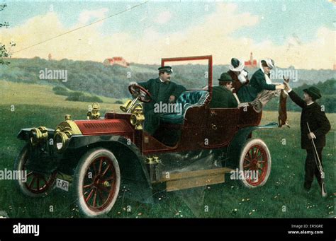 Vintage Car Awaiting Identification Possibly A Benz England 1908