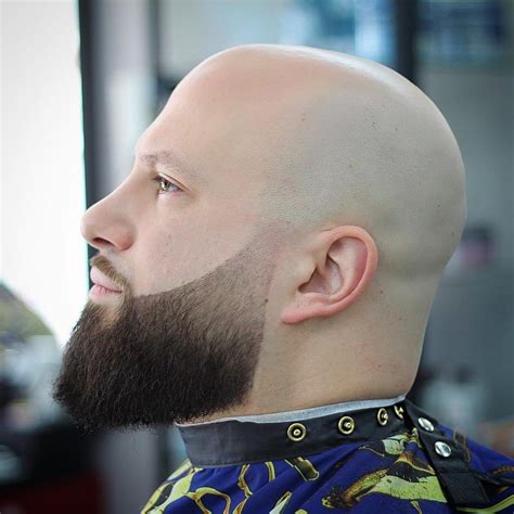 Faded Beard With Bald Head
