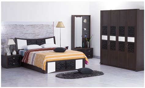 Damro Avenger 4 Piece Bedroom Set Warranty 3 Years Rs 150590 Set