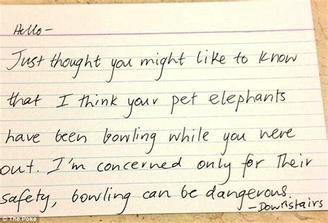 Noisy Neighbours Bad Behaviour Exposed In Hilarious Hand Written Notes
