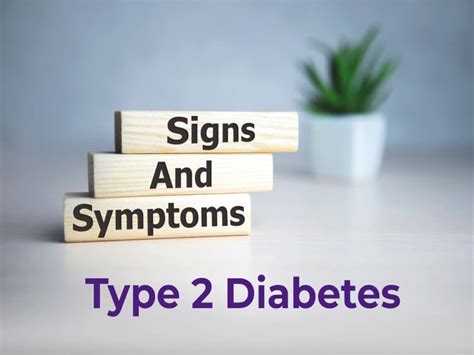 Signs And Symptoms Of Type Diabetes