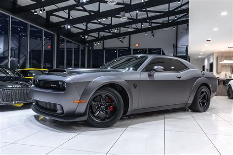 Used 2018 Dodge Challenger Srt Demon Coupe Only 1400 Miles One Owner Demon Crate Included