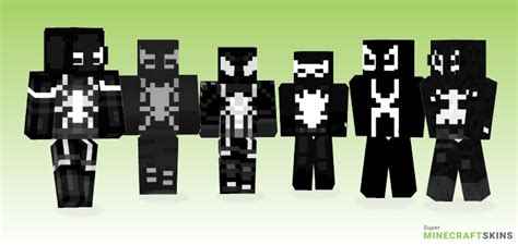 Agent Venom Minecraft Skins Download For Free At
