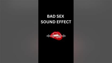 Bad Sex Sound Effect Soundeffects Shorts Funnysounds Youtube