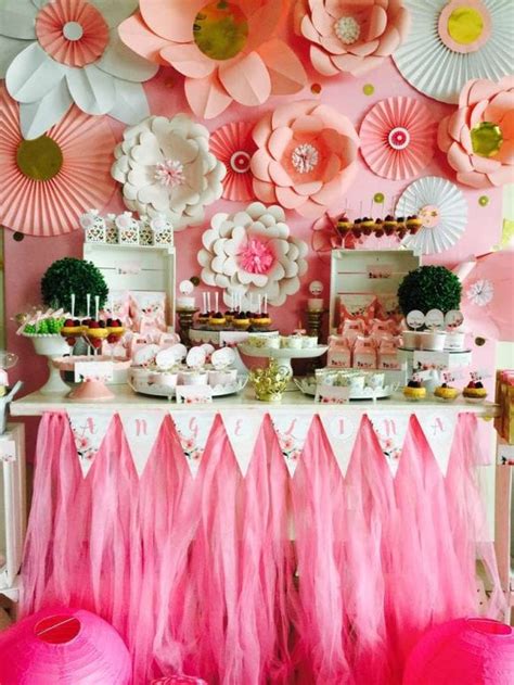 10 Gorgeous Paper Flower Backdrops Catch My Party