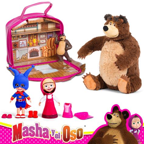 Masha And The Bear Bears House Vinyl Bag Ph