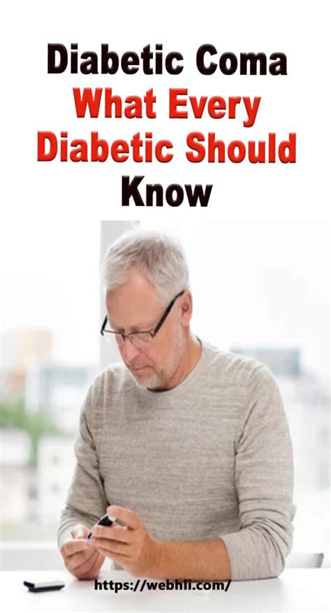 Diabetic Coma What Every Diabetic Should Know Healthy Lifestyle