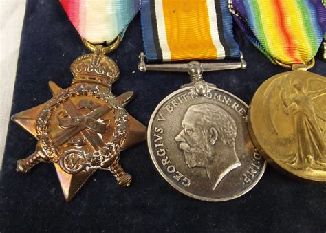 Ww1 And Ww2 Medal Set Inc 1914 Mons Star And Lsgc Medal Awarded To Hb