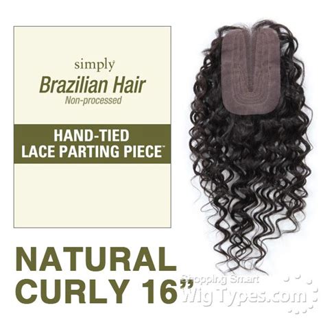 Outre Simply Non Processed Brazilian Hand Tied Lace Parting Top