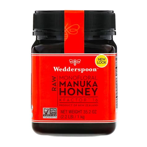 Wedderspoon Raw Monofloral Manuka Honey Kfactor Lb Kg Iherb