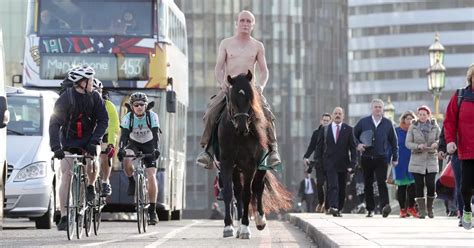 Russian President Vladimir Putin Appears To Recreate His Famous