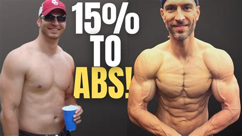 15 Body Fat To Shredded Abs Youtube