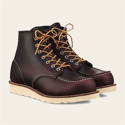 Red Wing Shoes 8847 Men S 6 Classic Moc Toe Boot Black Cherry