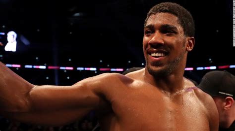 Anthony Joshua On Boxing Fatherhood Brexit And His Nigerian Roots Cnn