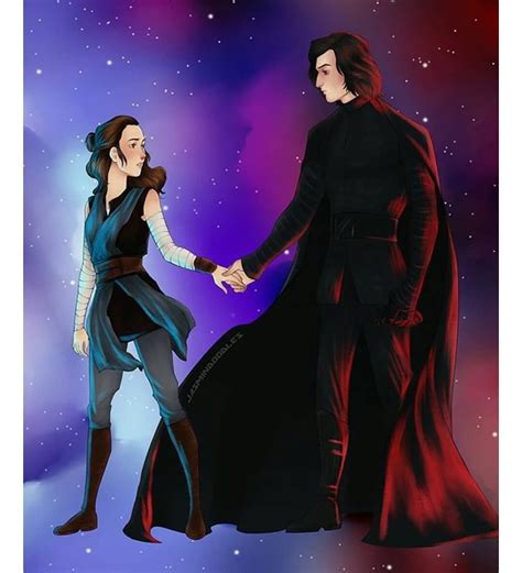 kylo ren and rey kiss reylo starwars cute couple love hug cuddle kyloren i will