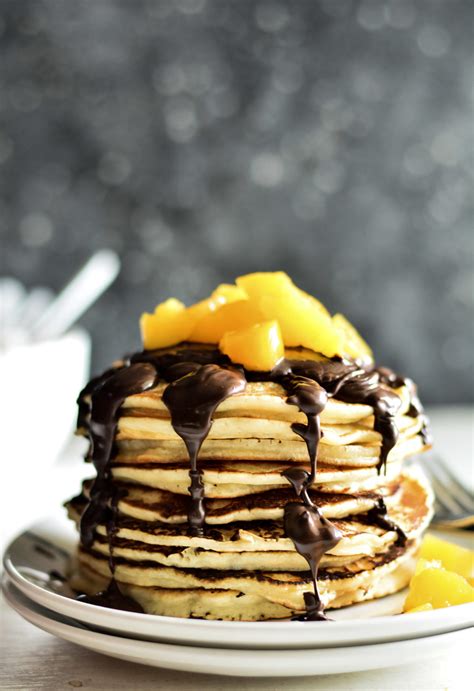 Maybe you would like to learn more about one of these? Peach & Chocolate Pancakes - A fruity breakfast recipe