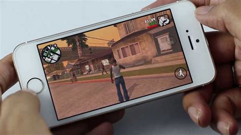 Gta San Andreas Gameplay On Iphone 5s Ios Youtube