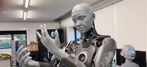 Meet Ameca The Humanoid Robot With Eerily Realistic Facial Expressions Autoevolution