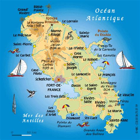 Maybe you would like to learn more about one of these? Info • carte martinique touristique • Voyages - Cartes