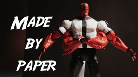 Fourarms Action Figure Out Of Paper Simplecraft Youtube