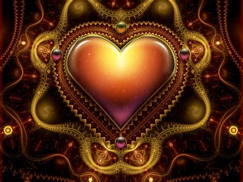 Abstract Heart Wallpaper And Background Image 1600x1202 Id797925