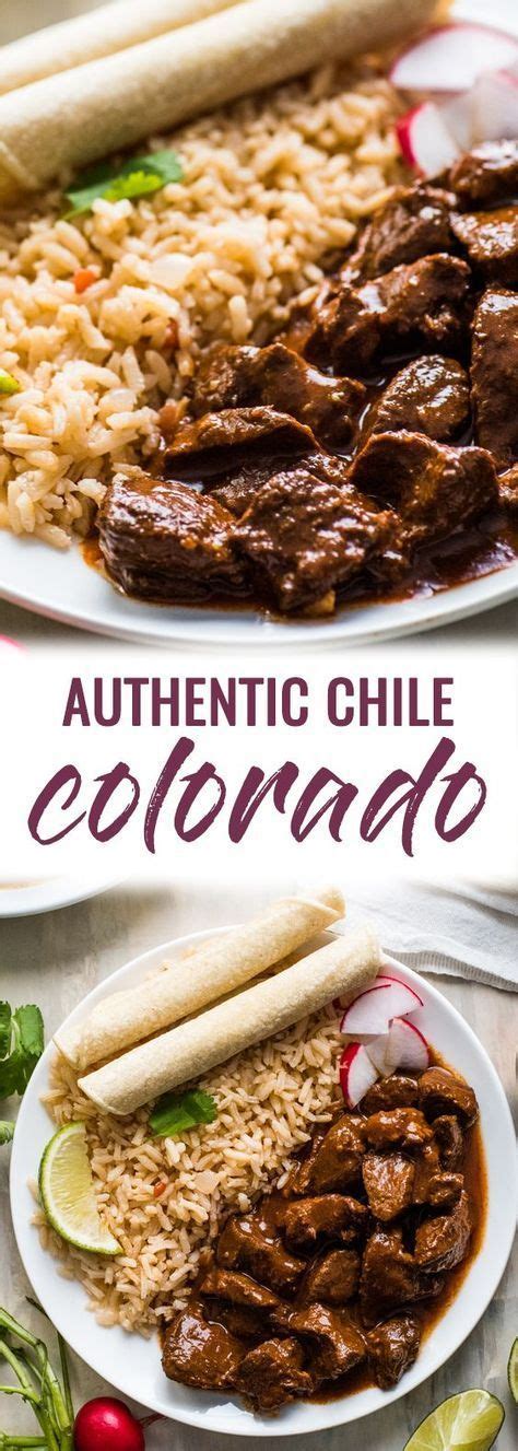 A gift from our amigos south of the rio grande. Authentic Chile Colorado | Recipe | Mexican food recipes ...