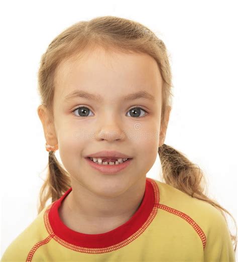 Girl With No Upper Teeth Stock Photos Image 28632943