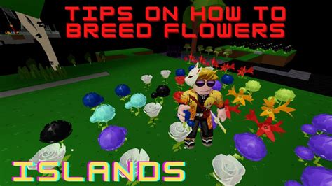 How To Breed Flowers Tips Islands Roblox Youtube
