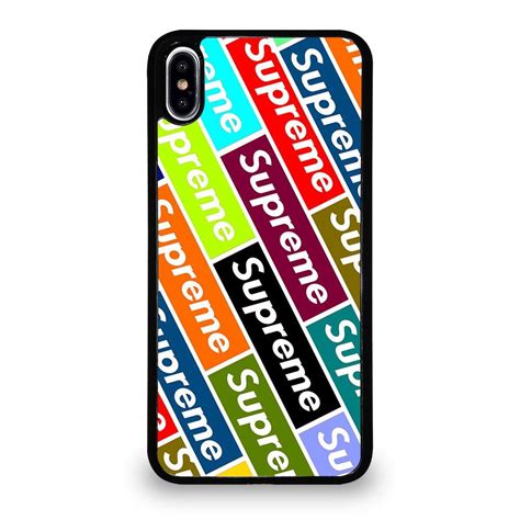 Supreme Colorfull Iphone Xs Max Case Best Custom Phone Cover Cool
