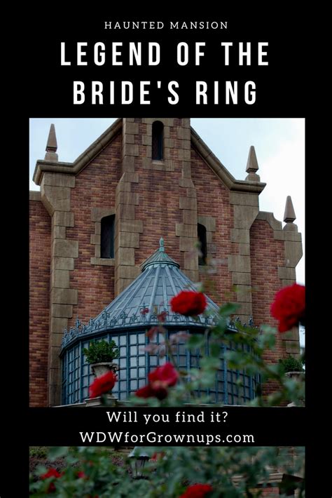 Haunted Mansion Legend Of The Brides Ring Walt Disney World