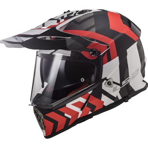 Ls2 Mx436 Pioneer Xtreme Dual Sport Helmet And Free Iridium Gold Visor