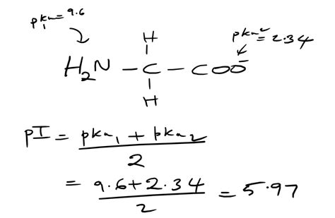 How To Determine The Isoelectric Point PI Of Amino Acids With And