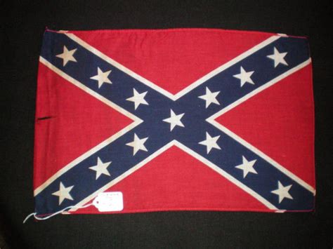 Antique Confederate 13 Star Flag