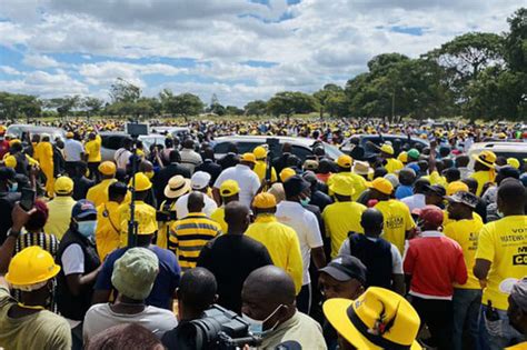 Watch Zimbabwe Opposition Supporters Rally Despite Ban