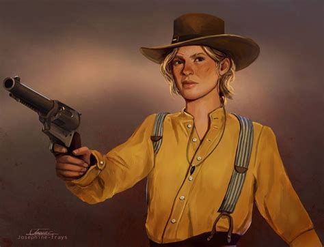 Sadie Adler From Red Dead Redemption 2 By Josephine Frays Red Dead Redemption Art Red