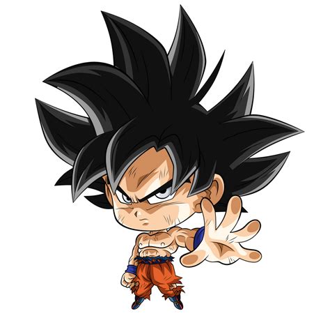 Goku Ultra Instinto Dominado Chibi Alt1 By Ssjrose890 On Deviantart