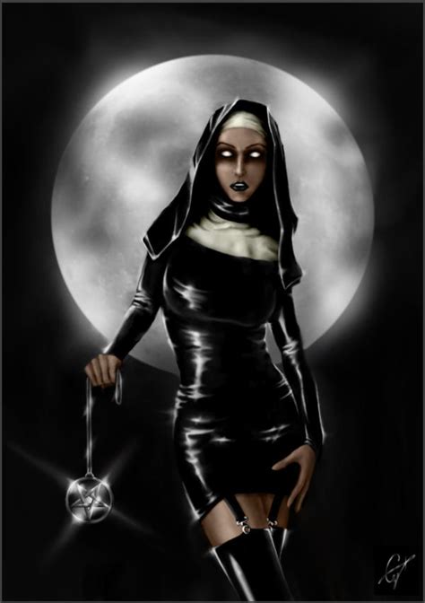 Gothic Nun By Blleak On Deviantart