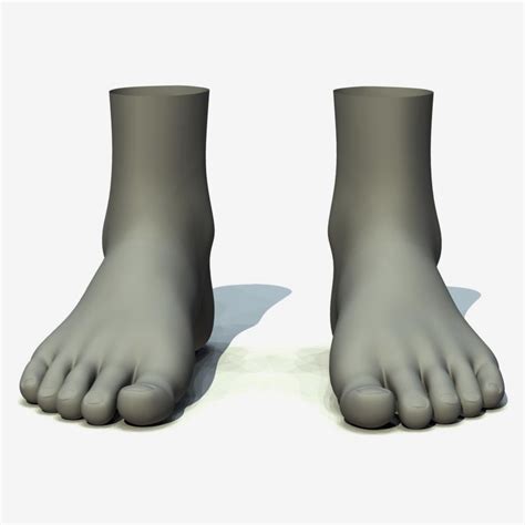Realistic Feet 3d Max