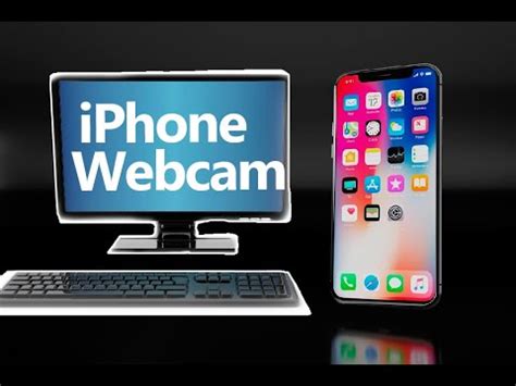 How To Make Your Iphone Webcam For Pc Youtube