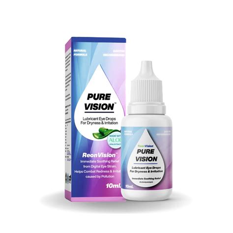 Buy Pure Vision Eye Drops Al And Natural Formula Fights Dry Eyes