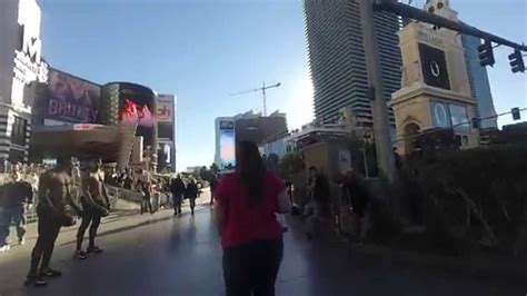 Las Vegas Walking The Strip 2015 Youtube