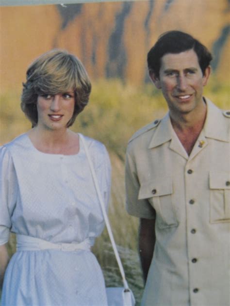 March Prince Charles Princess Diana At Ayers Rock In Yulara