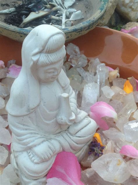 kwan yin crystal cleansing kwan yin guanyin whimsy