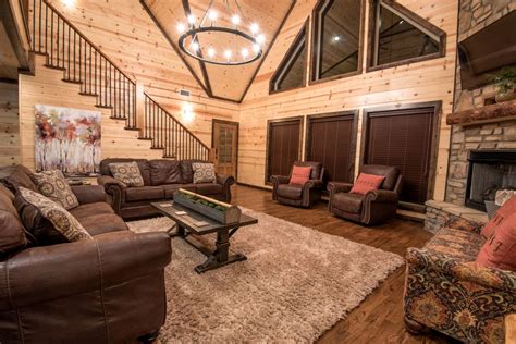 Options can be added, and components can be tailored to match the needs and desires of a customer, but this is our list of standard log home package materials. Log Cabin for a Family Getaway | Hochatown, Oklahoma ...