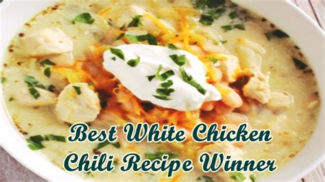 She has an ma in food research from stanford university. Best White Chicken Chili Recipe Winner - YouTube