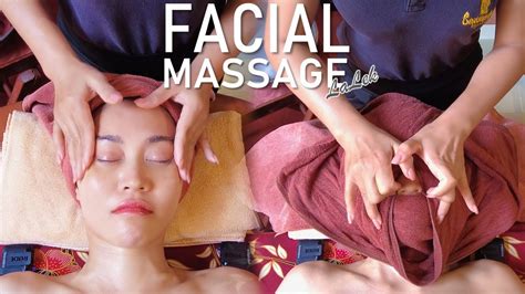 asmr rebalancing face massage day spa experience at the baray phuket youtube