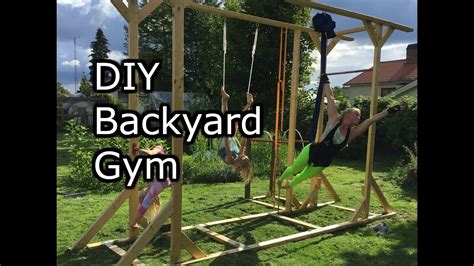 Homemade Backyard Gym How To Make It Simple Youtube