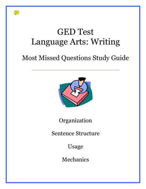 Ged Test Language Arts Writing